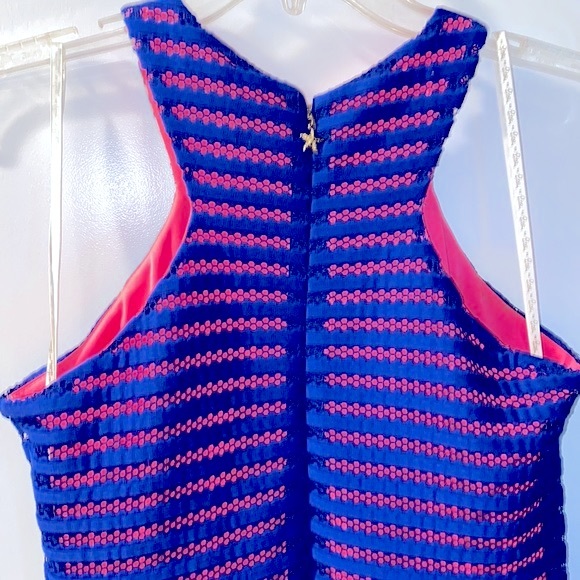 Lilly Pulitzer dress size small layered and hot pink and blue - Picture 5 of 5
